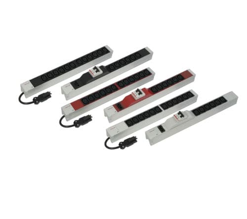 Steckdosenleiste mit 6 Steckdosen - 60110-350 - nVent Schroff GmbH