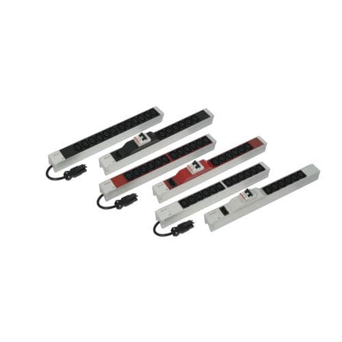 Steckdosenleiste mit 6 Steckdosen - 60110-349 - nVent Schroff GmbH