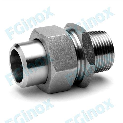 Pneumatischer Anschluss - LM15G - FG INOX - Einschraub / Edelstahl / Verbindung