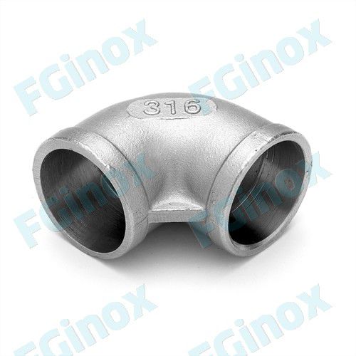 Hydraulikanschluss - CFF32SW - FG INOX - Muffen / rechtwinkelig / Edelstahl