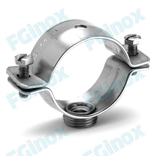Schraubenrohrschelle - 2CAS139 - FG INOX - Metall