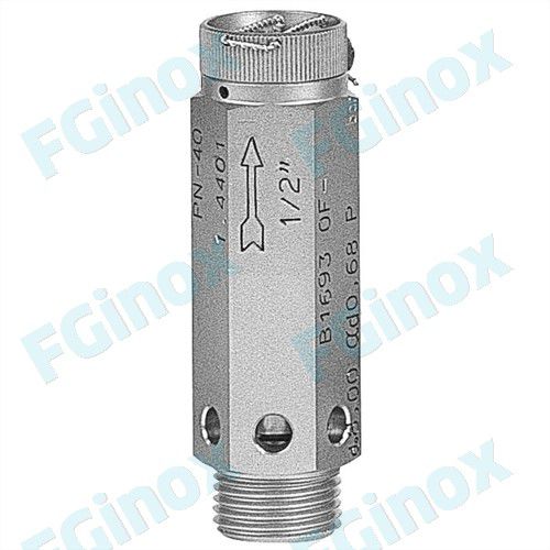 Gewinde-Sicherheitsventil - 4SEL20 - FG INOX - Wege