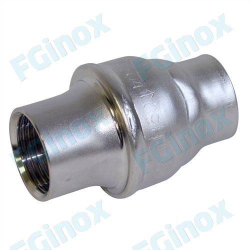 Edelstahl-Rückschlagventil - 2CLRFE100 - FG INOX - Federdruck