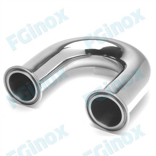 Hydraulikanschluss - 4CLAMPC18104 - FG INOX - Flansch / U-förmig / Edelstahl