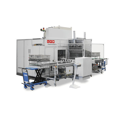 Wasser-Durchlaufreinigungsanlage - POWERJET - MECANOLAV - Tauch / Ultraschall / per Rotation/Rührung