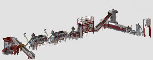 Recyclinganlage für Kunststofffolien - Üstün is Makina Sanayi Ticaret Ltd. Sti. - PET