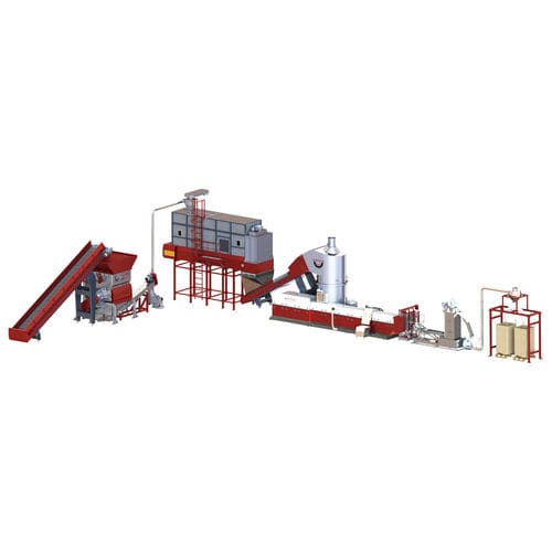 Granulieranlage für Kunststoffe - Üstün is Makina Sanayi Ticaret Ltd. Sti. - Unterwasser / für Recyclingprodukte / für Kunststoffgranulatherstellung