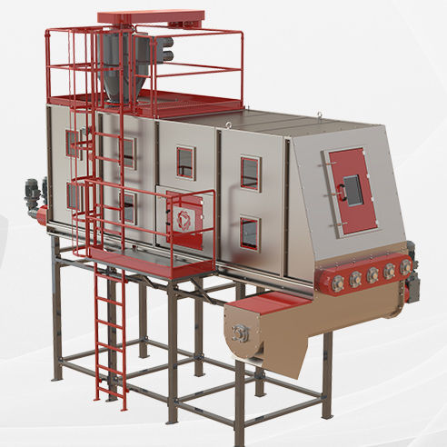 Kohlenstoffstahl-Silo - Üstün is Makina Sanayi Ticaret Ltd. Sti. - horizontal