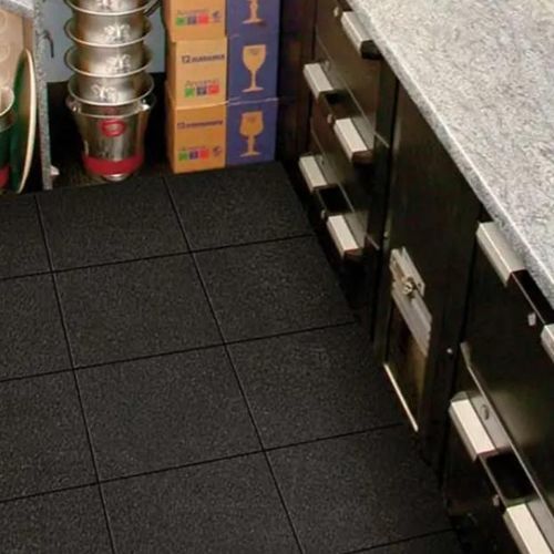 Schutzfliese - MB46 - IDS - Gummi / ergonomisch / für Fußgängerverkehr