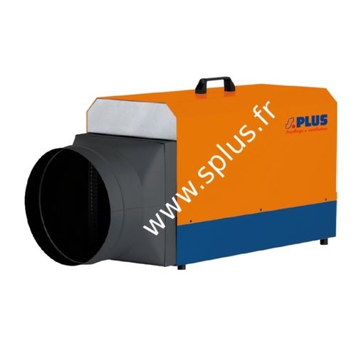 Mobiler Heißluftgenerator - EHT series - S.PLUS - elektrisch