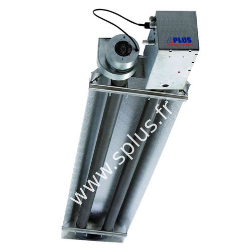 Gasstrahlheizung - RBT DA series - S.PLUS - Industrie