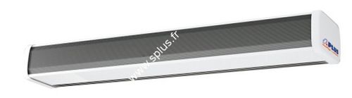 Heißluftschleier - RID series - S.PLUS - horizontal / mit Elektroheizung