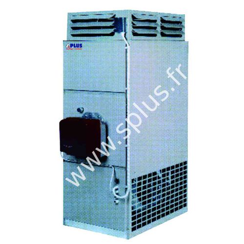 Stationärer Heißluftgenerator - GECO series - S.PLUS - Gas / Heizöl / vertikal