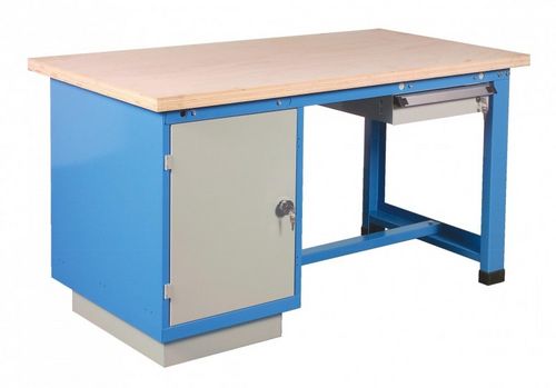 Stahl-Werkbank - 2108.526 Series - PROVOST - mit Schublade / mit Tür / zerlegbar