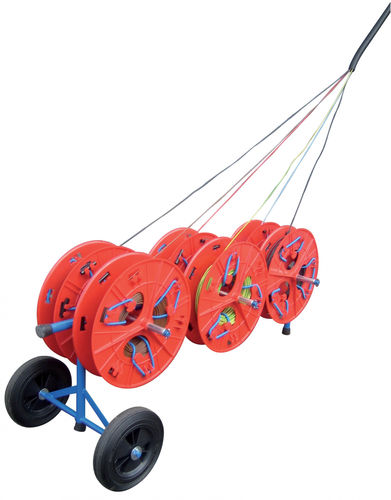 Haspel für Kabel - MAXIQUAD - CABLE EQUIPEMENTS - mobil / vertikal