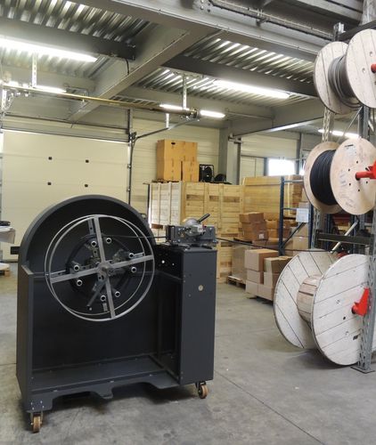Wickelmaschine für Kabel - MANU-COCCI® series - CABLE EQUIPEMENTS - manuell / mit Längenmessgerät