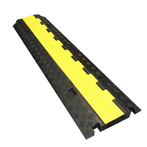 Kabelschutz für Fahrzeugdurchlauf - COBRA 32-2 - CABLE EQUIPEMENTS - bodenmontiert / Elastomer / Gummi