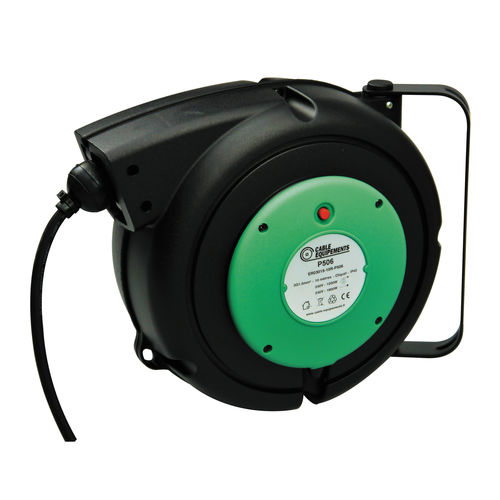 Kabeltrommel - P506 - CABLE EQUIPEMENTS - einziehbar / manuell / stationär