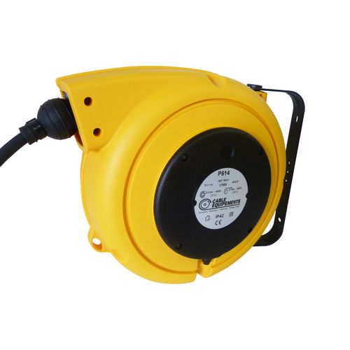 Kabeltrommel - PLT 500 - CABLE EQUIPEMENTS - Erdungskabel / einziehbar / wandmontiert