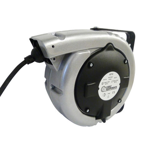 Elektrokabelaufroller - ALU 700 - CABLE EQUIPEMENTS - einziehbar / wandmontiert / Aluminium
