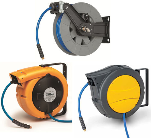 Schlauchtrommel - CABLE EQUIPEMENTS - einziehbar / für Wasser / für Luft