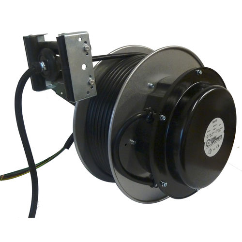 Elektrokabelaufroller - STEEL 800 - CABLE EQUIPEMENTS - einziehbar / mit offener Trommel / Aluminium