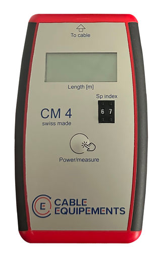 Kabellängenmessgerät - CM4 - CABLE EQUIPEMENTS - elektronisch / digital / für Kabel