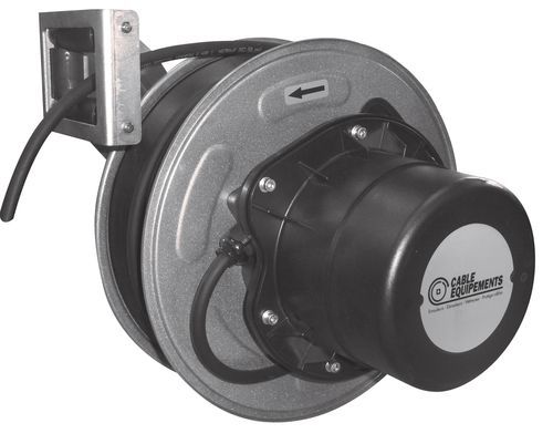 Elektrokabelaufroller - STEEL 500 - CABLE EQUIPEMENTS - einziehbar / wandmontiert / Stahl