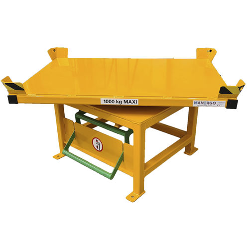 Manueller Drehtisch - PT - MANERGO - horizontal / für Schwerlast