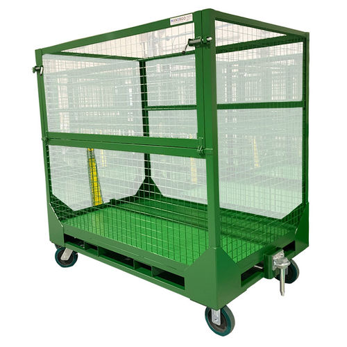 Transportwagen - CHAR300SP-3507-1 - MANERGO - mit Lenkrolle / für Industrieanwendungen