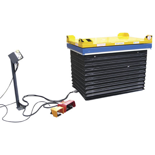 Balg-Hubtisch - TE - MANERGO - hydraulisch / elektrisch / festinstalliert