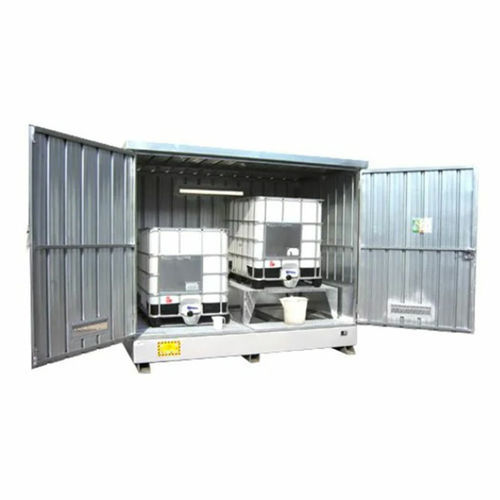 Lagerbungalow / galvanisierter Stahl - MANERGO