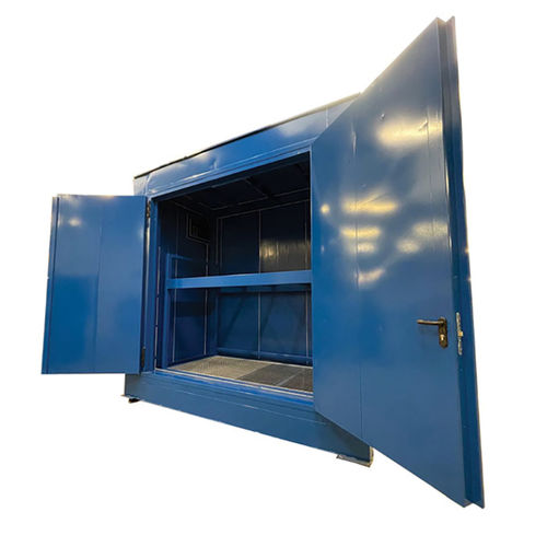 Lagerschrank - REI 120 - MANERGO - bodenstehend / für korrosive Produkte / für entzündliche Produkte