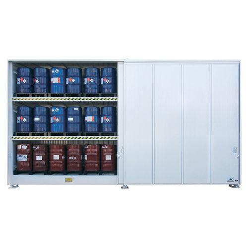 IBC-Behälter / Stahl - CT6X2PCS - MANERGO - für Gefahrstoffe / für industrielle Nutzung / Lager
