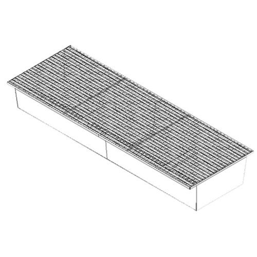 Auffangwanne für IBC-Container - BARS3560/1656 - MANERGO - für Fässer / Mehrzweck / für Regal