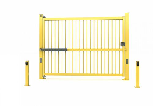 Einflügeliges Eingangstor - ALLIX® - DIRICKX - automatisch / motorisiert / Industrie