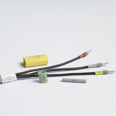 Markier-Buchse - SILAVIA LASER - SES-STERLING - Silikongummi / für Kabel