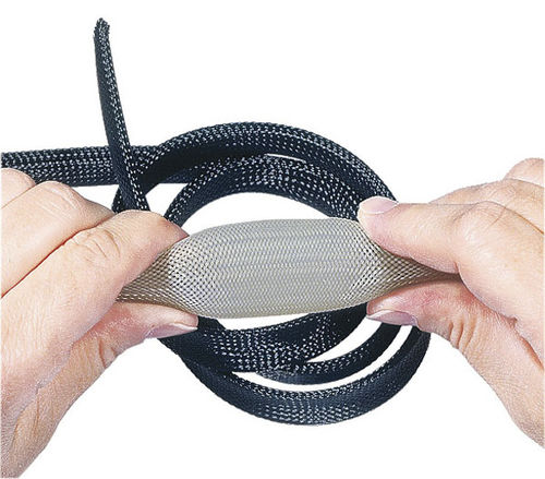 Schutzhülle - PLIOSIL PET-V0 - SES-STERLING - Geflecht / für Kabel / PBT