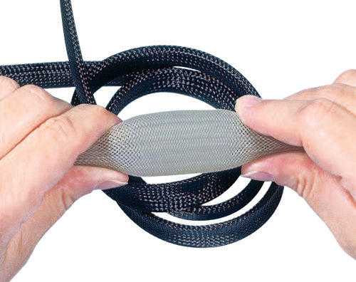 Schutzhülle - PLIOSIL-PET - SES-STERLING - Geflecht / für Kabel / PET