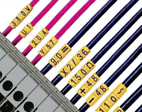 Clip für Kabel - HELAVIA-TWIN series   - SES-STERLING - Kunststoff / Markierung