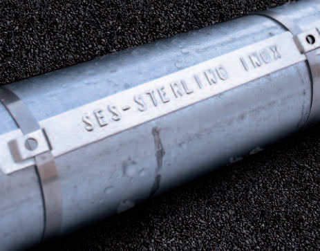 Fälschungssicheres Etikett - SES-STERLING - Edelstahl / für Chemikalien / für Edelstahl