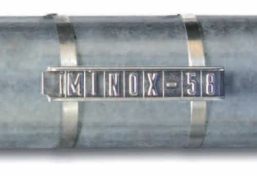 Kennzeichnungsetikett - PLIOMARK MINOX series  - SES-STERLING - Edelstahl / für die chemische Industrie