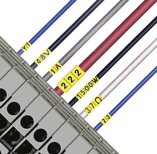 Clip für Kabel - SILAVIA-TWIN series  - SES-STERLING - Kunststoff / Markierung