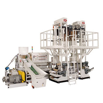 Einschicht-Extrusionsanlage - HDN series - Ye I Machinery Factory Co. Ltd. - Blasfolien / für Thermoplaste / für HDPE