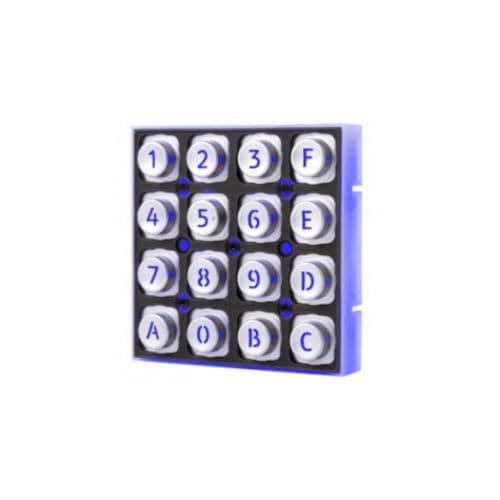 Nummernblock / 12 Tasten - M series - EOZ - 16 Tasten / 4 Tasten / wandmontiert