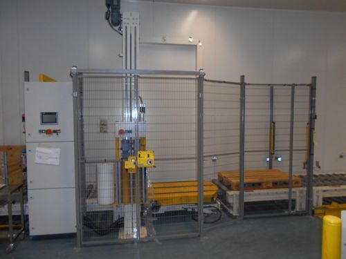 Stretchwickler mit Drehteller - ITEKS - automatisch