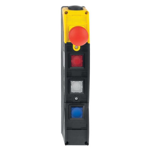Thermoplast-Handbediengerät - BDF200 series - SCHMERSAL - mit 4 Tasten / mit LED-Anzeige / Notausschalter