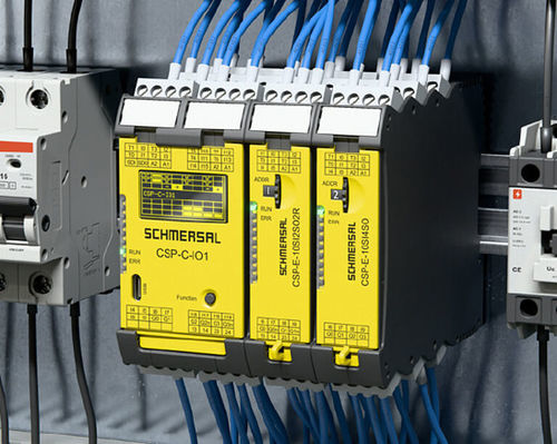 Programmierbare Steuerung / Sicherheit - CSP - SCHMERSAL - kompakt / mit integriertem E/A / Eingänge
