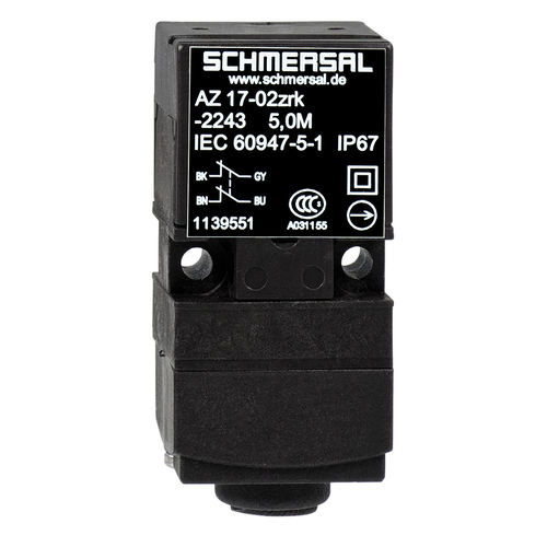 Mehrpoliger Schalter - AZ 17 series - SCHMERSAL - IP67 / Thermoplast / mit getrenntem Betätiger