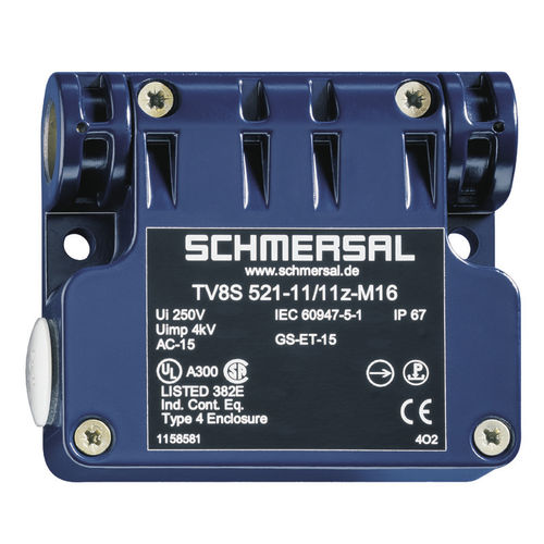 Mehrpoliger Schalter - TV8S 521 series - SCHMERSAL - Metall / mit getrenntem Betätiger